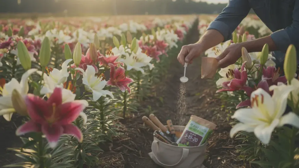 Dünger für orientalische Lilien: wie man sie richtig ernährt für üppige Blüte