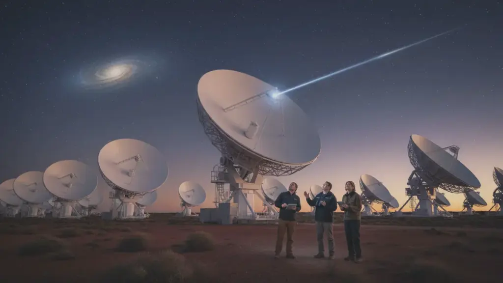 Rätselhaftes Weltraumsignal verschwand nach 36-Minuten-Pulsen. Wissenschaftler haben keine Erklärung