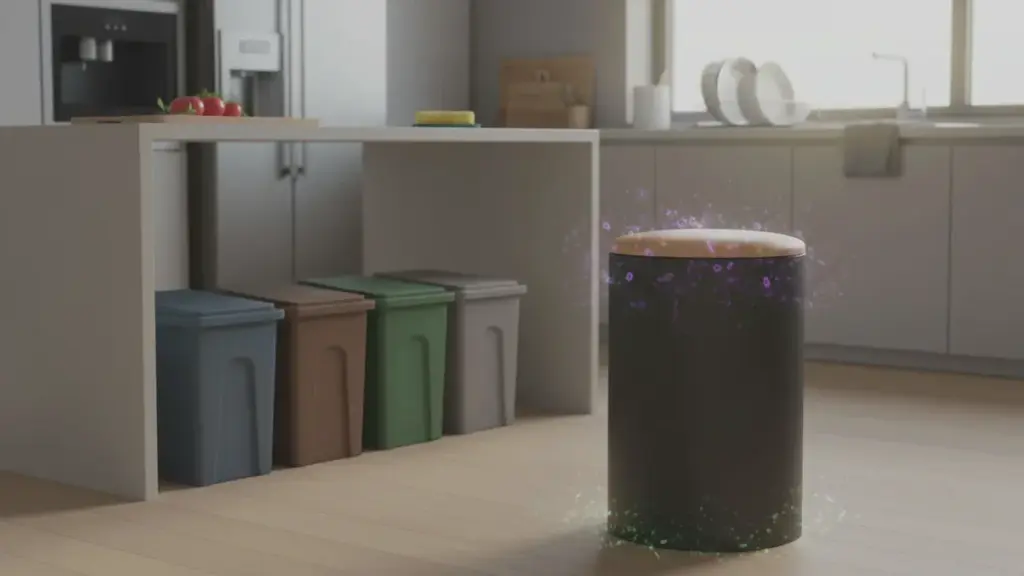 Dieser modische Küchenaccessoire verwandelt den Mülleimer in einen Bakterienherd