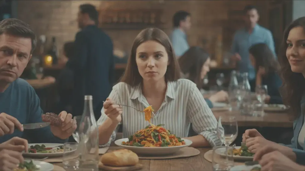 Warum ein einziger Satz eines Vegetariers alle Fragen am Tisch beendet