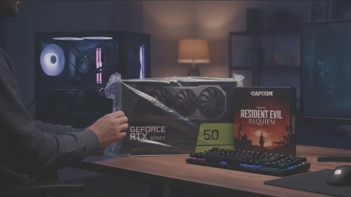 Nvidia legt neues Capcom-Spiel kostenlos zu GeForce-RTX-50-Grafikkarten dazu